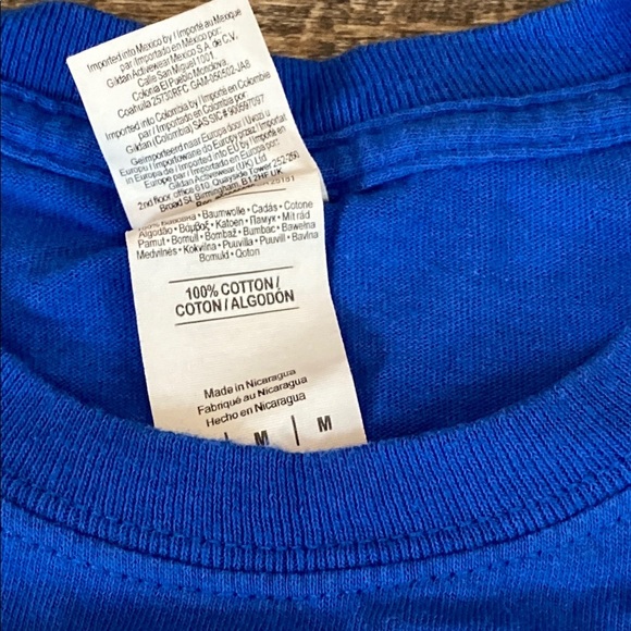 Gildan Florida Gators NCAA Blue Graphic T-Shirt Boxy Florida Short Sleeve - Picture 3 of 5